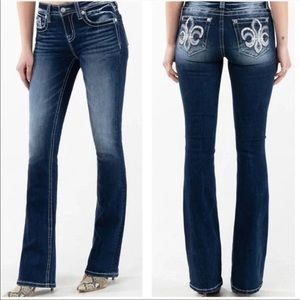 Miss Me Jeans Signature Slim Boot Low Cut
